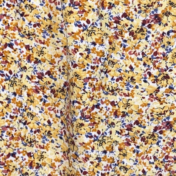 Abercrombie & Fitch Floral Puffy Sleeve Short Top Med - Picture 7 of 7